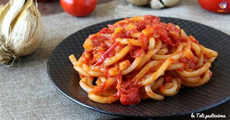 PICI Al Sugo Di AGLIONE Ricetta Tipica Toscana Gustosissimi