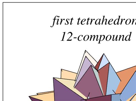 Tetrahedron Compound From Wolfram Mathworld