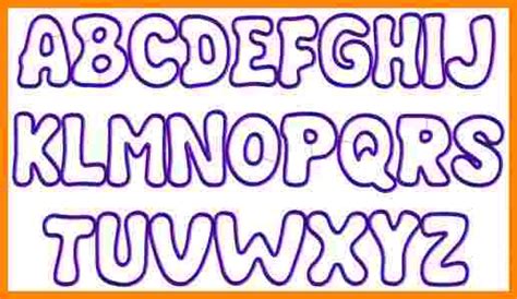 Bubble Letter Font - ClipArt Best