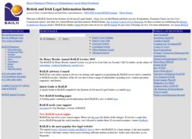 bailiiorg bailii british  irish legal information institute