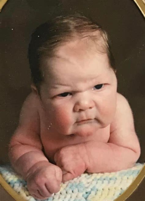 Grumpy Baby Blank Template Imgflip