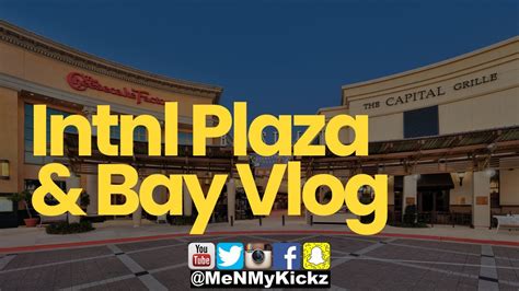 International Plaza And Bay Street Mall Vlog · Exploring Tampa Bay