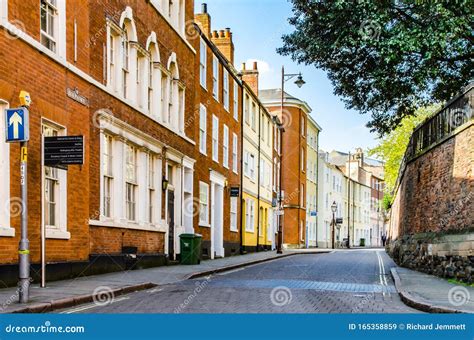 City Street Scene with No People in Nottingham Editorial Stock Image ...