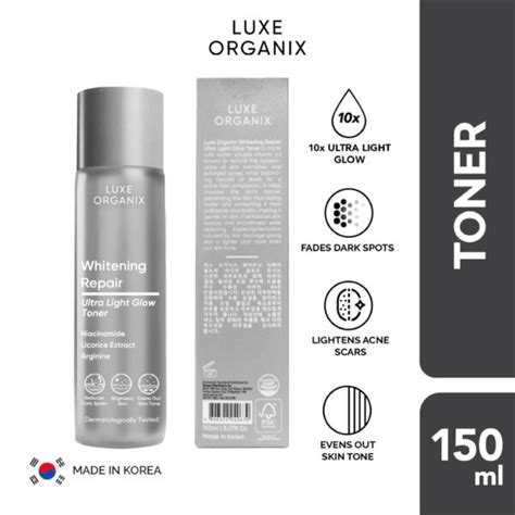 Luxe Organix Repair Ultra Light Glow Toner 150ml Au