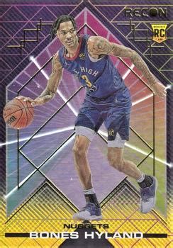 2021 22 Panini Recon Holo 220 Bones Hyland Trading Card Database