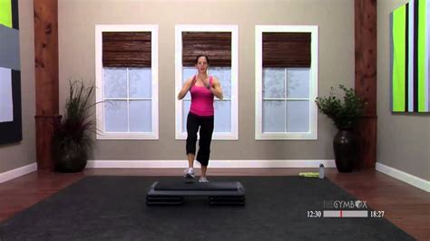 Step aerobics beginner workout with Dana - 30 Minutes - YouTube