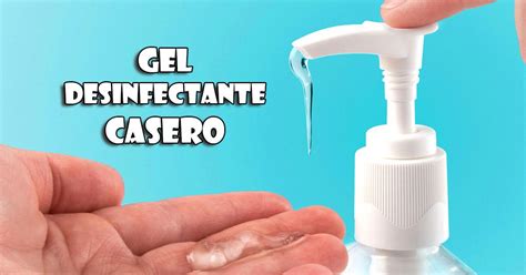 Receta de Gel Desinfectante Casero Receta de la OMS con sólo 4