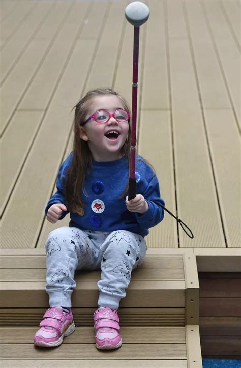 Nell Sutton started using a cane when she was just two years old - Birmingham Live