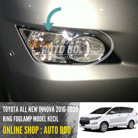 Jual COVER RING GARNISH FOG LAMP FOGLAMP ALL NEW INNOVA REBORN 2016