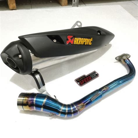 Jual Knalpot Rob1 Standar Racing Nmax Aerox Vario 150 160 125 PCX 150