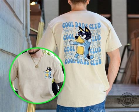 Bluey Cool Dad Club Shirt Bluey Dad Hoodie Bluey Mom Shirt Bluey