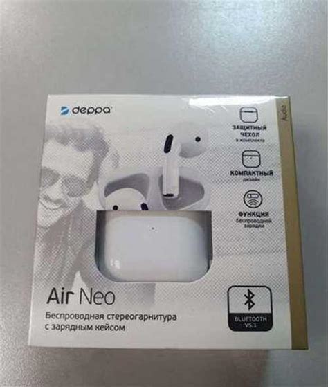 Беспроводные наушники Deppa Air Neo, white | Festima.Ru - Мониторинг ...