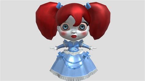 Poppy Playtime Poppy Art Version Download Free 3d Model By Purpleflower0972x Mitzee0972x