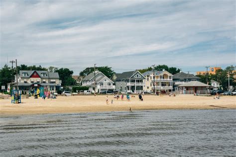 View Of The Municipal Beach Park In Somers Point New Jersey Editorial Image Image Of