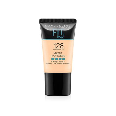 Buy Maybelline New York Fit Me Matteporeless Liquid Foundation Tube 128 Warm Nude 18ml Online