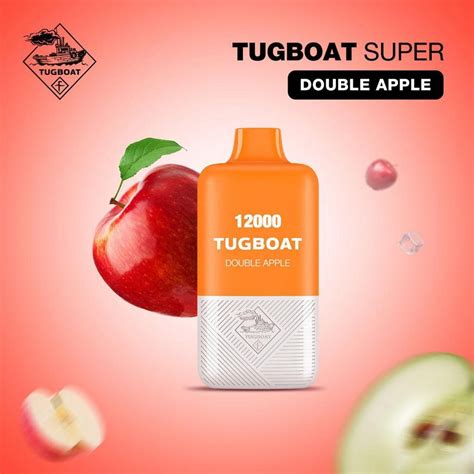 Buy Tugboat Super Double Apple Disposable Vape From Aed45 With Delivery