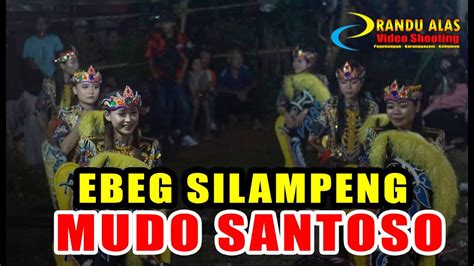 Tari Putri Ebeg Silampeng Mudo Santoso Youtube