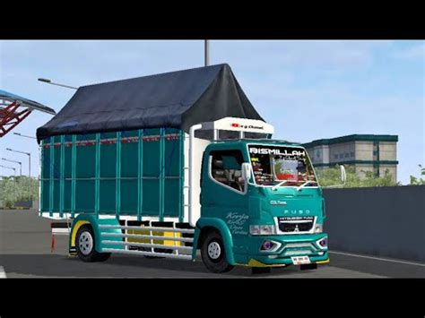 SEPESIAL MOD BUSSID TRUCK CANTER TERBARU SHARE MOD DAN LIVERY TRUCK