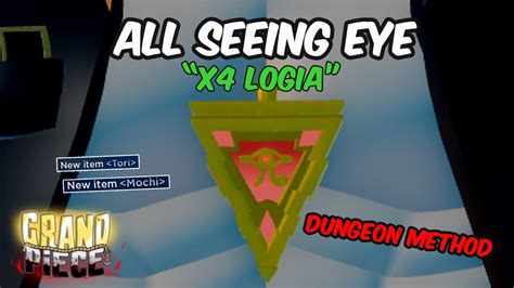 Gpo Dungeons With All Seeing Eye Mochi X Logia Youtube