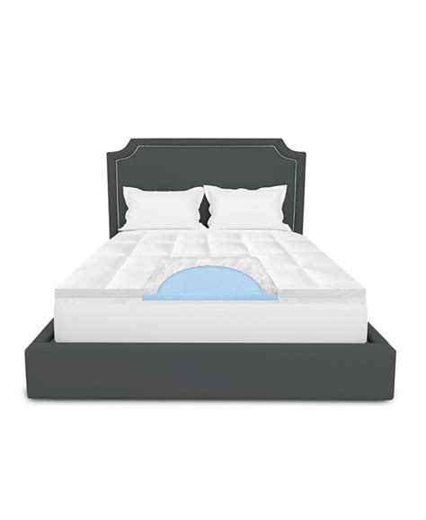 ProSleep 4" Hybrid Fiber and Memory Foam Mattress Topper, Twin - Macy's