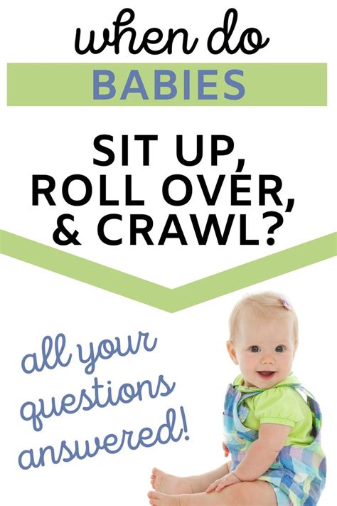 When Do Babies Roll Over Sit Up And Crawl In 2024 Baby Rolling