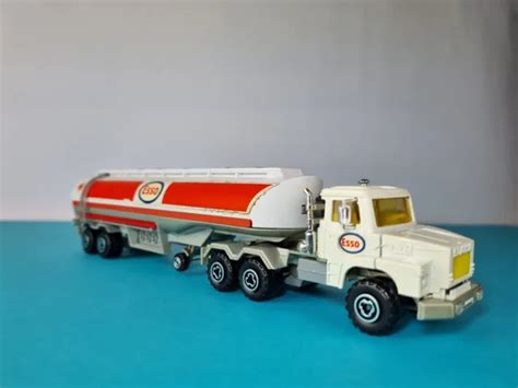 Majorette Scania Serie Citerne Essence Pub Esso Eur