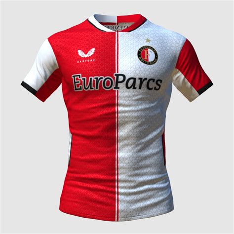 Feyenoord Home Castore FIFA 23 Kit Creator Showcase