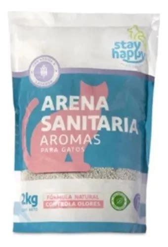 Arena Ultra Aglutinante P Gatos Stay Happy Kg Aroma Lavanda Cuotas