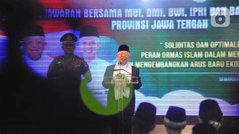 1 Abad NU Wapres Ma Ruf Amin Ajak Umat Islam Berpikir Dan Berperilaku