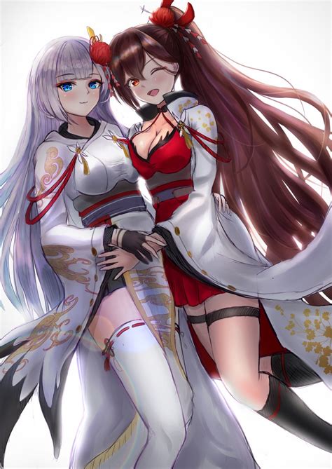 Shoukaku And Zuikaku Azur Lane Drawn By Hikagen Yoshio Danbooru