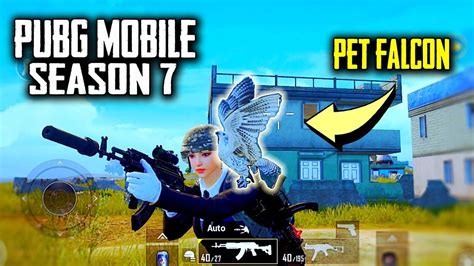 PUBG MOBILE SEASON 7 NEW PET FALCON ANDROID IOS YouTube