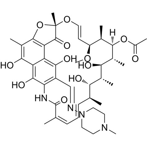 Rifampicin (Standard) (Rifampin (Standard)) | Antivirus Agent | MedChemExpress