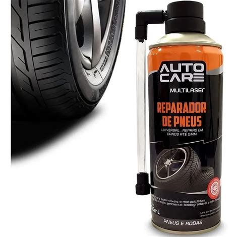 Kit Spray Reparador Instant Neo De Furo Pneu P Carro Moto