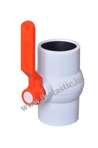 Pp Solid Ball Valve Long Handle Plain Threaded Size At