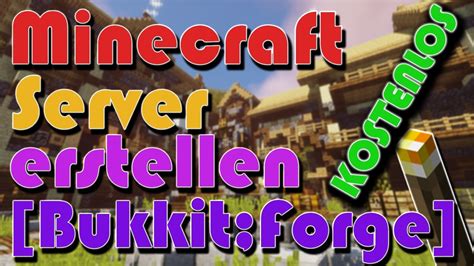 Minecraft Server Kostenlos Erstellen Tutorial Schnell Einfach YouTube