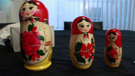 My First Unboxing Video Russian Dolls Youtube