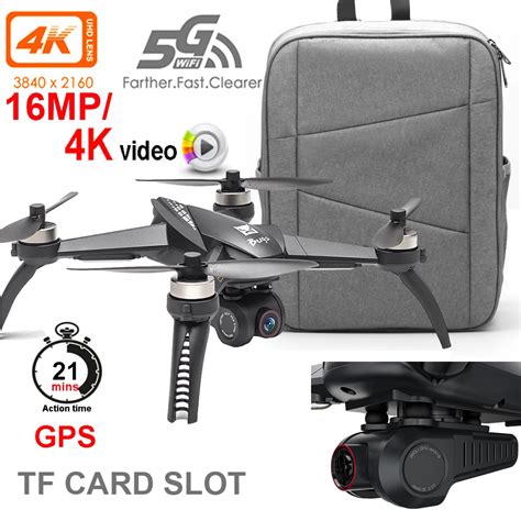 B W Drone Gps Professional G Wifi Fpv Rc Quadcopter K Video Camera