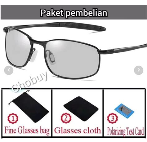 Jual Kacamata Original Polarized Photochromic L Polaroid Sunglasses