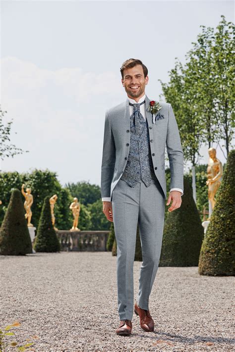 Silver Blue Piece Wedding Suit Tom Murphy S Formal And Menswear