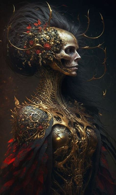 Beautiful Fantasy Art Dark Fantasy Art Dark Art Aztec Artwork Skull