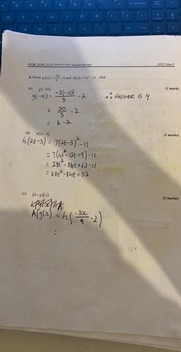 Solved 6 Oiven Yx5−3x−2 And Ax7x2−11 Fint A