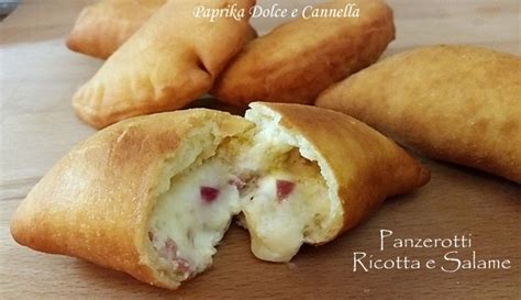 Panzerotti Ricotta E Salame Morbidissimi Paprika Dolce E Cannella