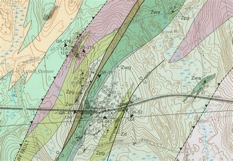 geological maps mapping