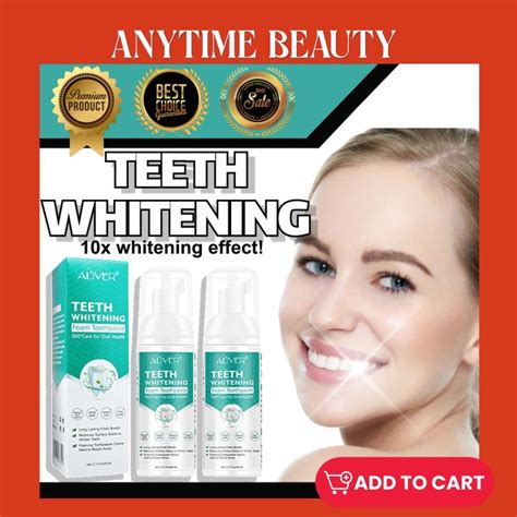 Aliver Teeth Whitening Foam Banish Stains For A Confident Beautiful