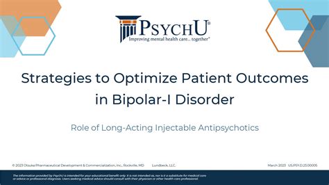 Strategies To Optimize Patient Outcomes In Bipolar-I Disorder: Role Of ...