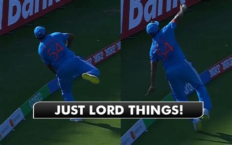 Shardul Thakur Takes An Amazing Catch Versus Afghanistan