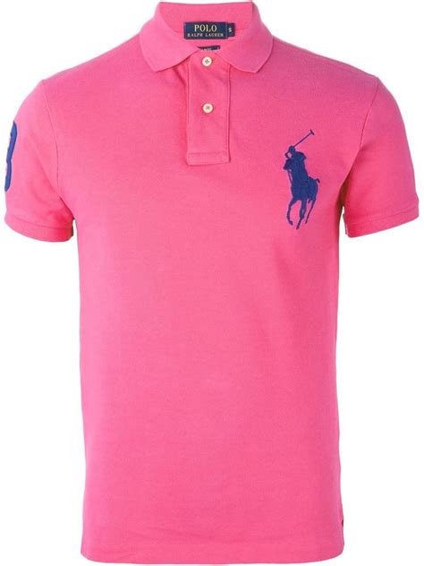 Polo Ralph Lauren Logo Embroidered Polo Shirt 133 Lookastic