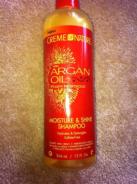 The Hairy Truth Product Review Creme Of Nature Argan Oil Shampoo