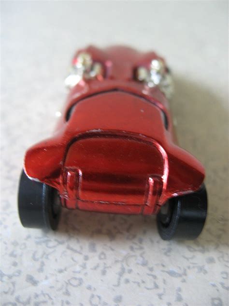 Original Mattel Hot Wheels Main Line Red Line Twin Mill Red Spectraflame