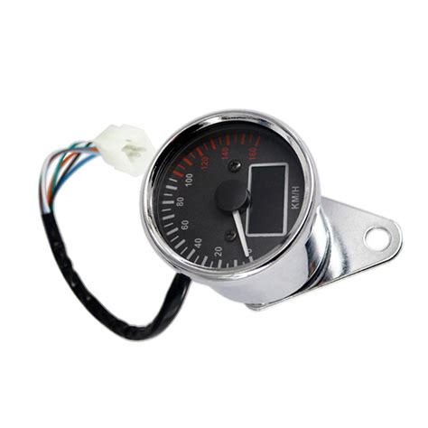 Motorcycle Digital Speedometer Odometer Fuel Level Meter Kmh Gauge